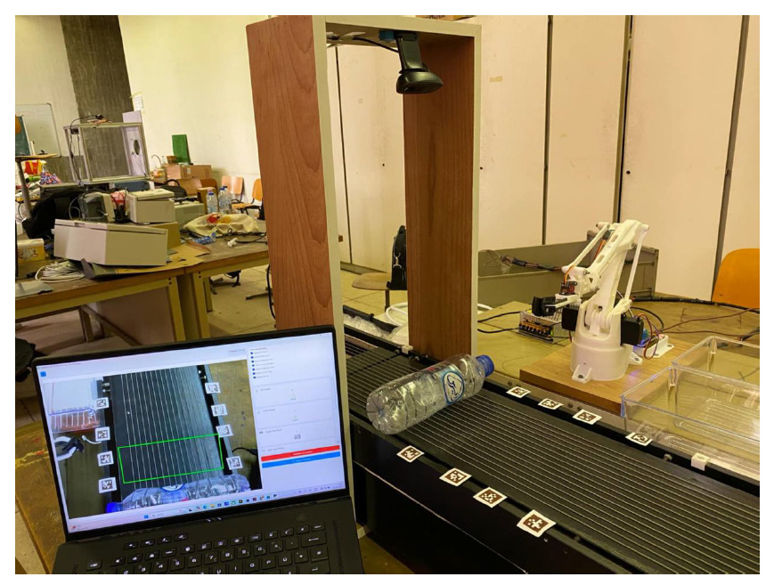 Image du projet Conception et réalisation d’un système de tri automatique des déchets plastiques basé sur l’intelligence artificielle
